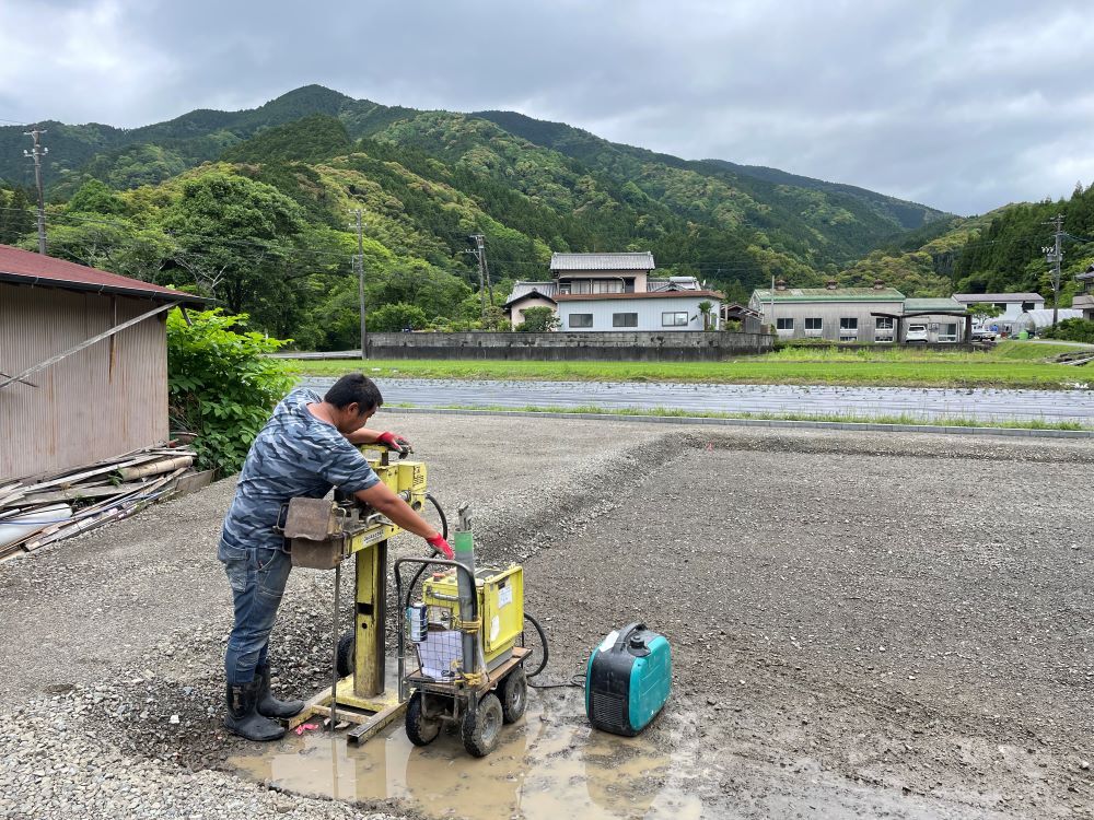 藤枝市瀬戸ノ谷Y様邸　地盤調査