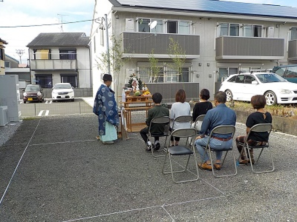 静岡市駿河区M様邸地鎮祭