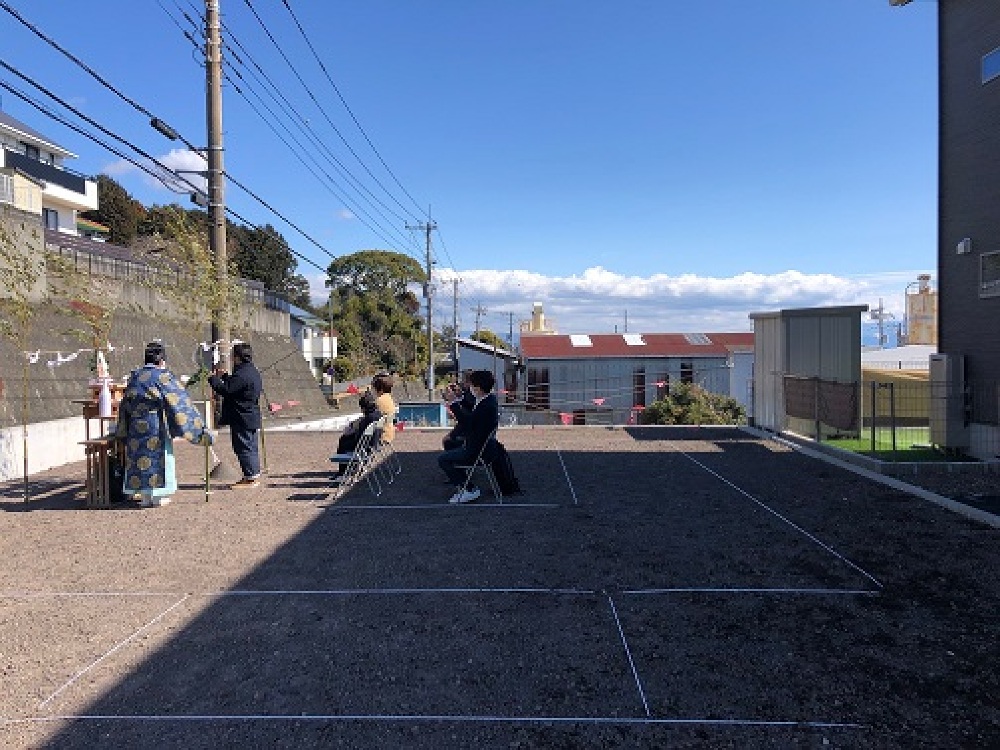 富士市H様邸地鎮祭