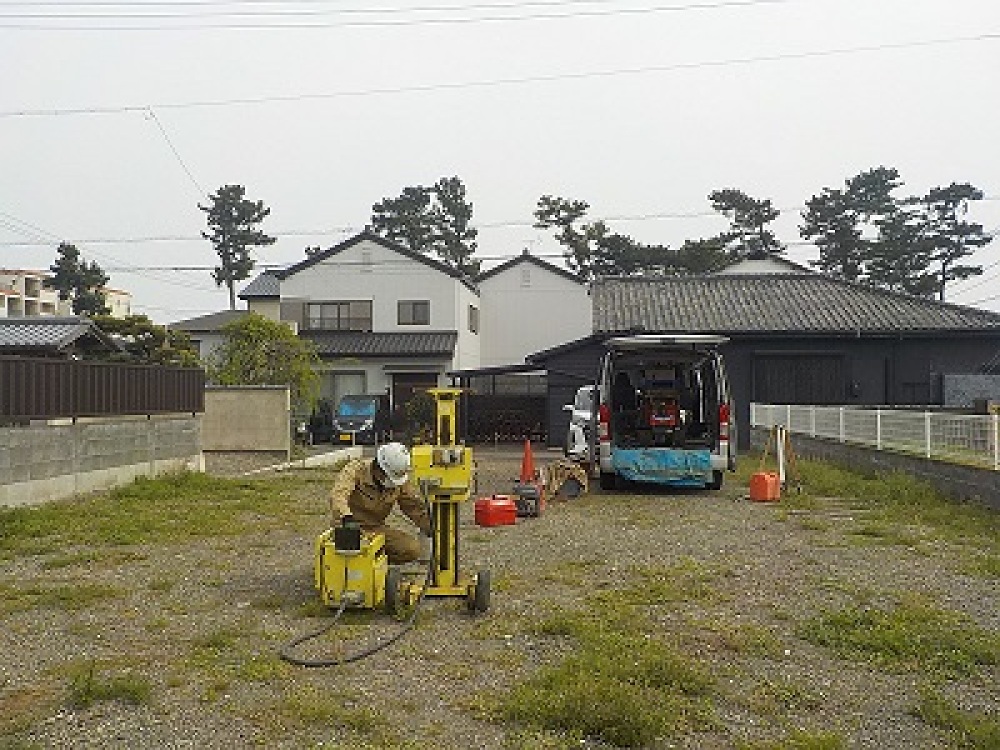 用宗N様邸地盤調査