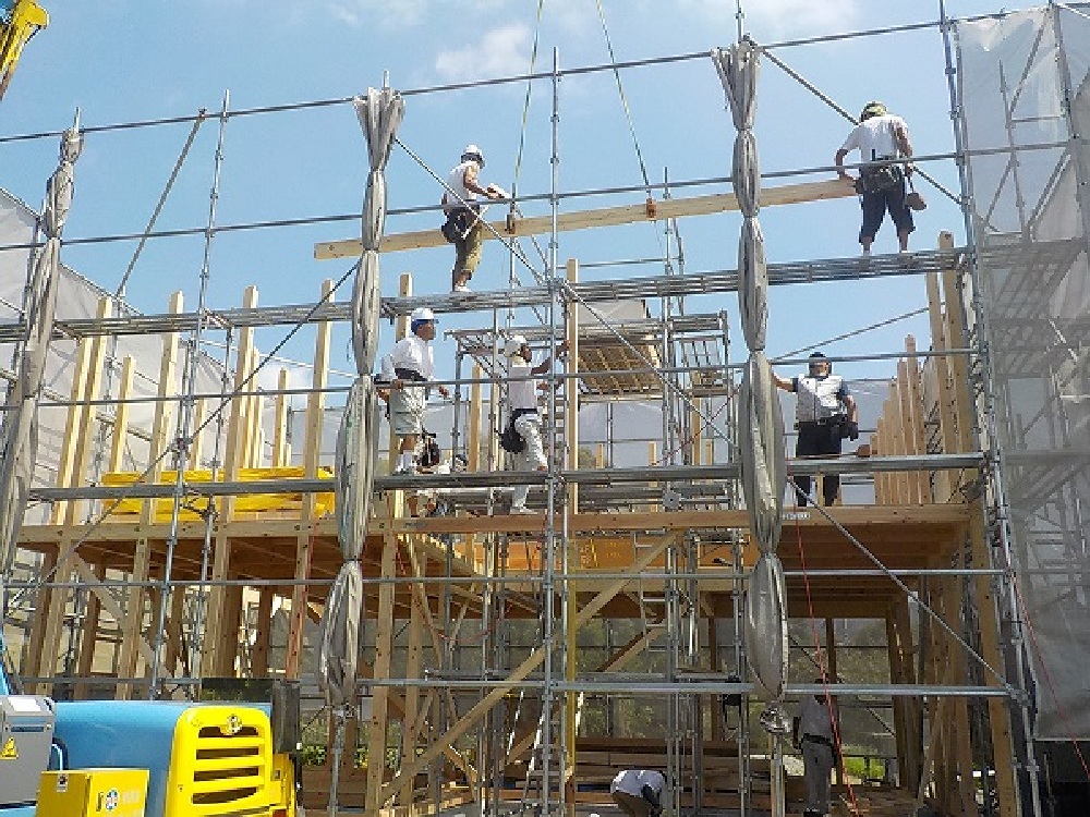 草ヶ谷K様邸上棟