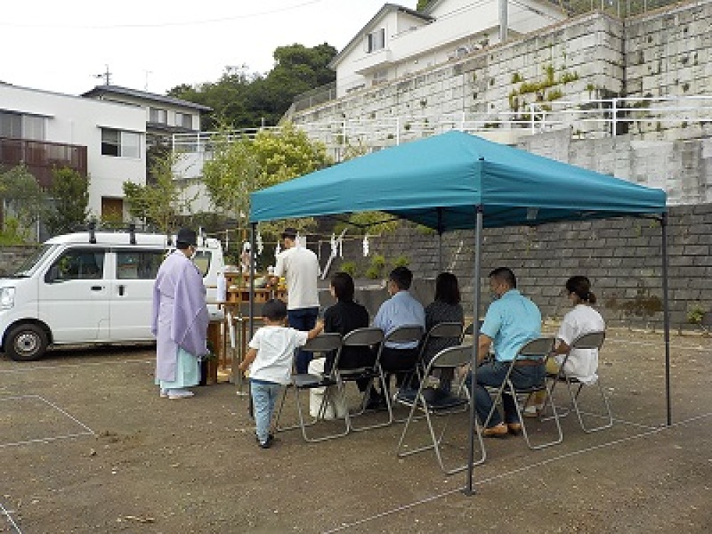 大谷A様邸地鎮祭