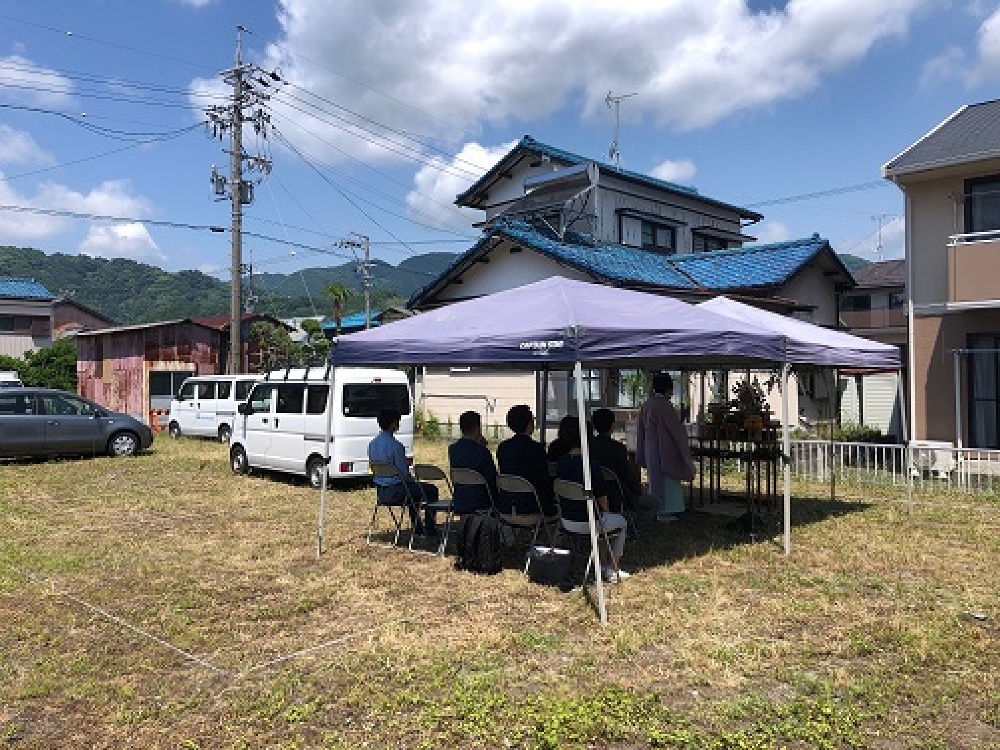 用宗M様邸地鎮祭