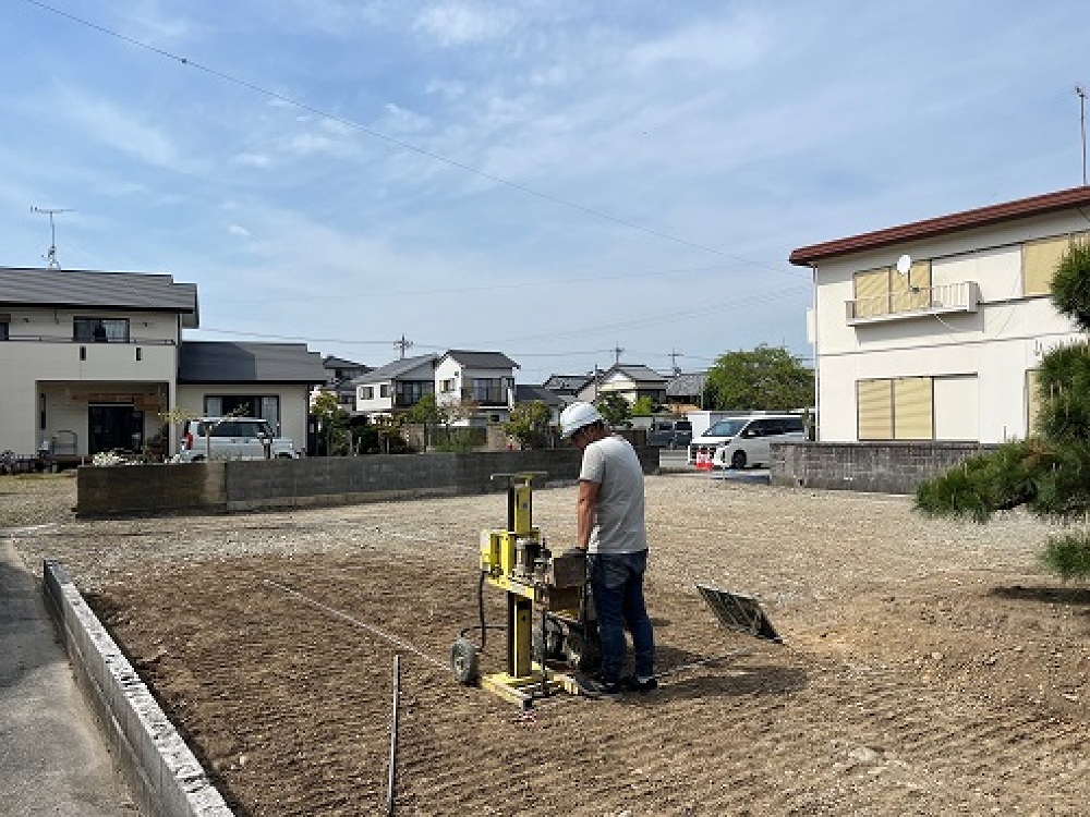 島田市金谷S様邸地盤調査