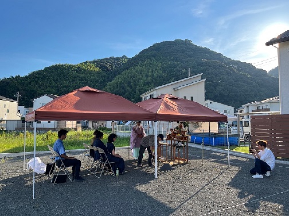 地鎮祭を行いました