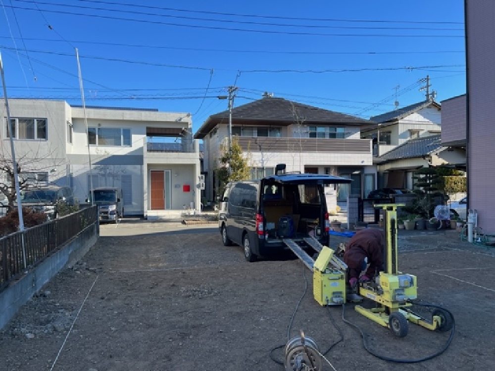 藤枝市志太K様邸地盤調査