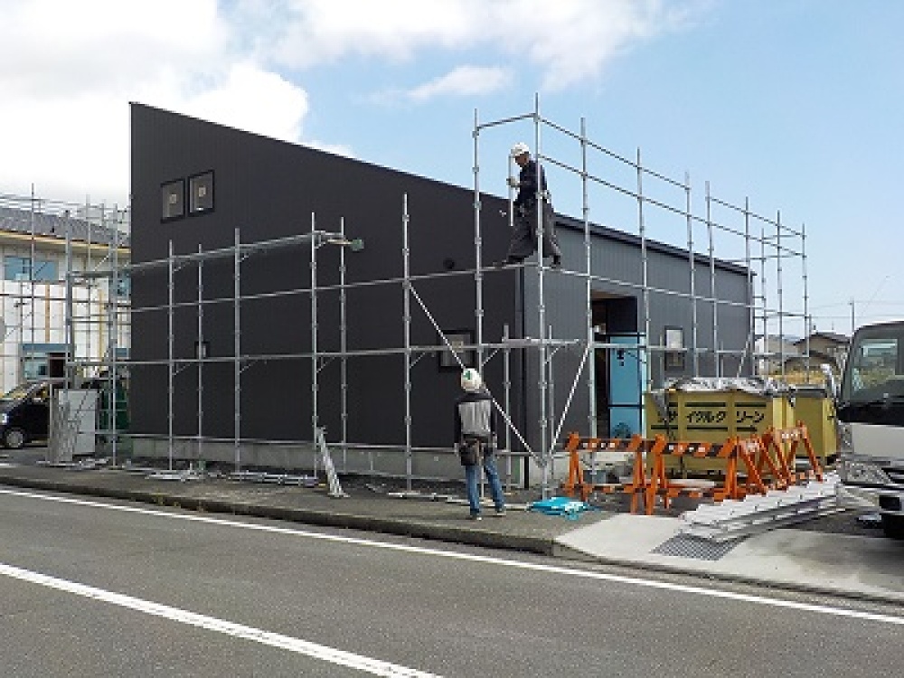 吉田町S様邸足場撤去