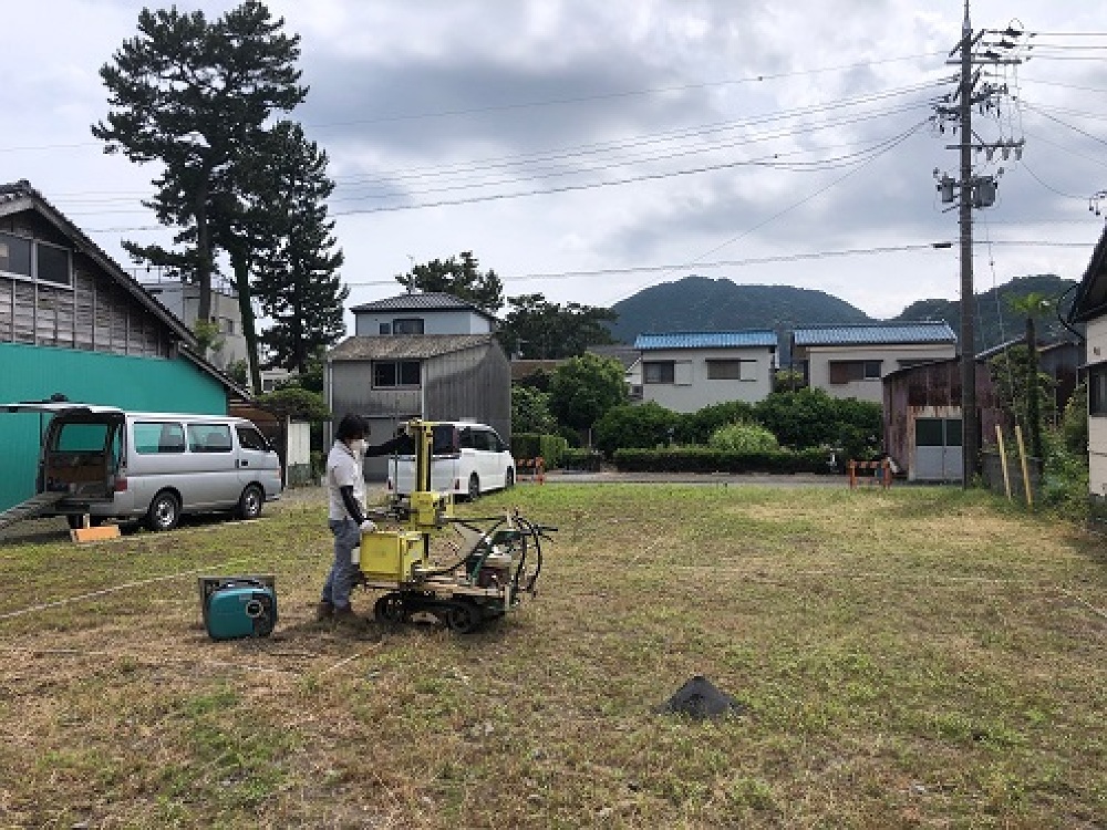 用宗M様邸地盤調査