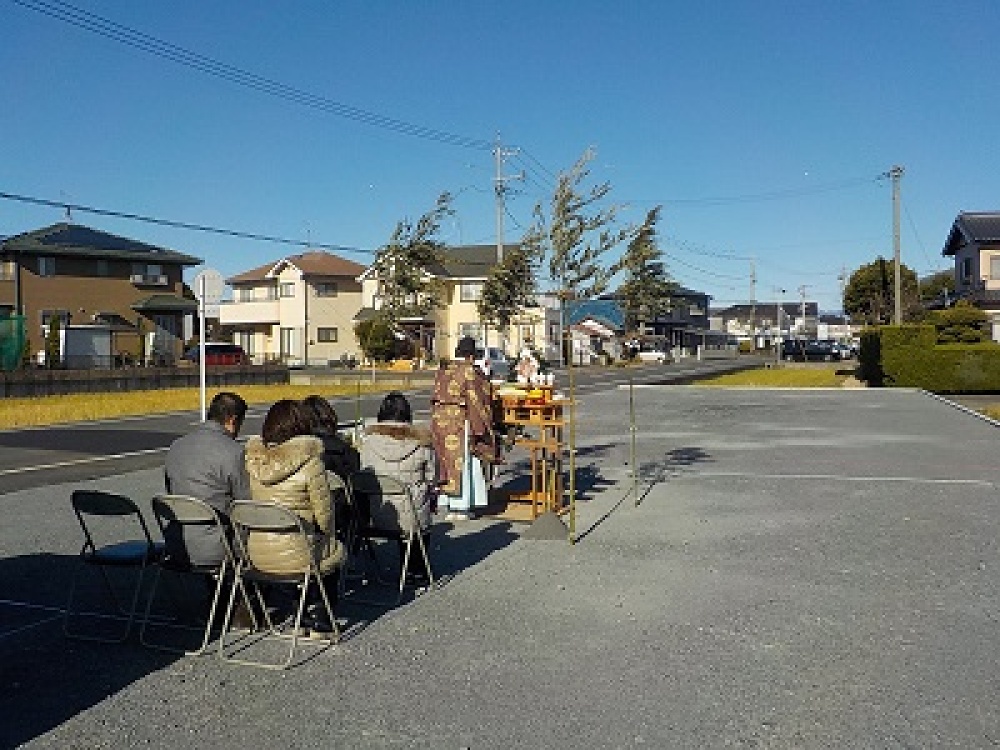 吉田町S様邸地鎮祭