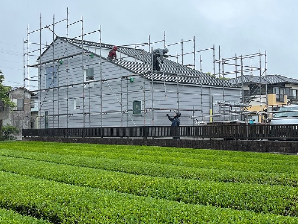 静波K様邸足場撤去