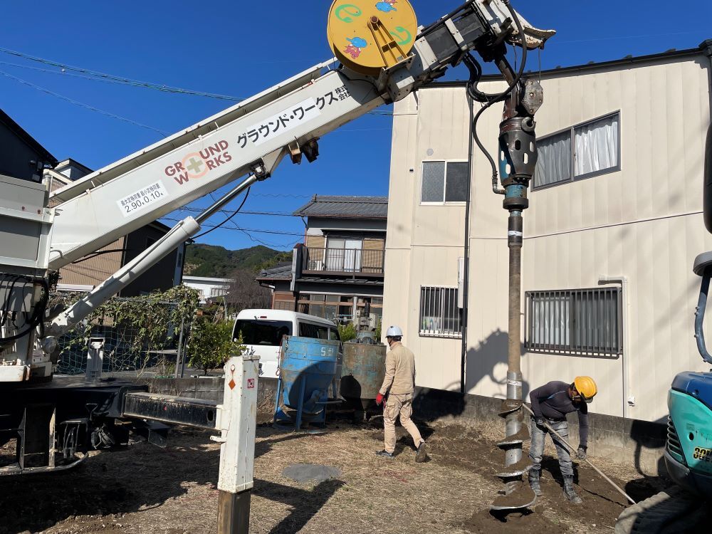 静岡市葵区羽鳥U様邸　着工