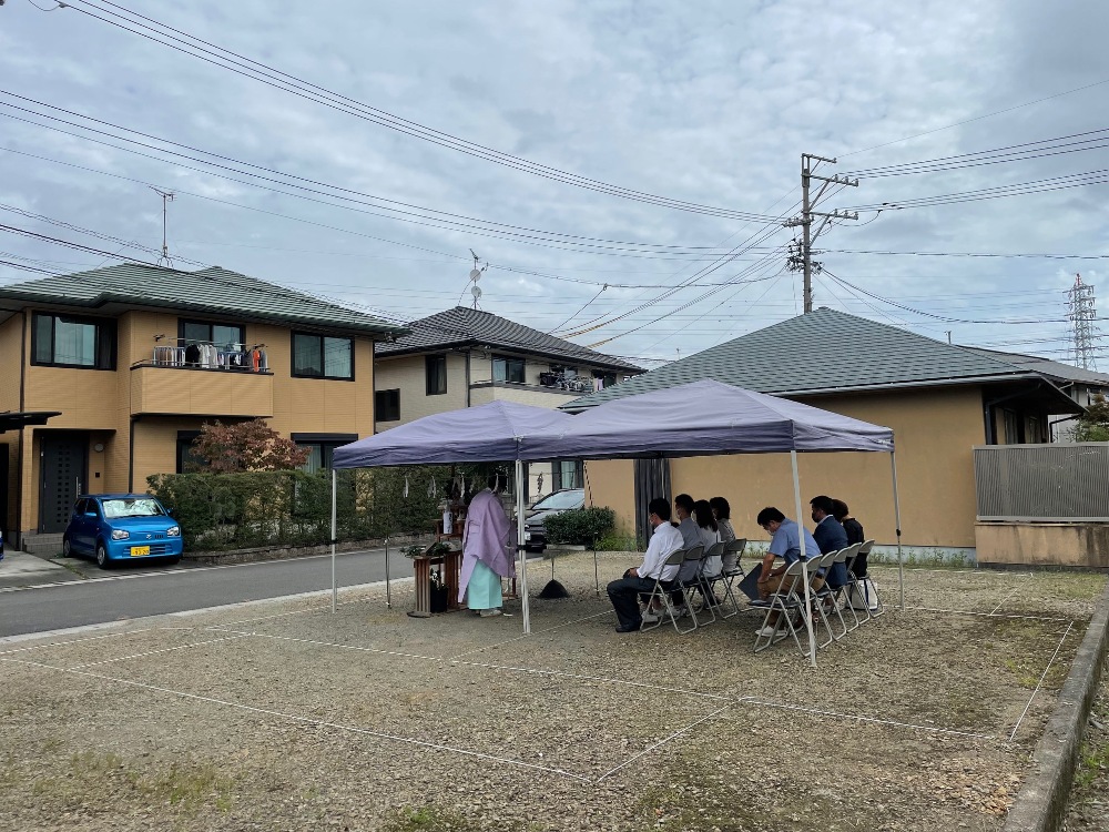 島田市K様邸　地鎮祭