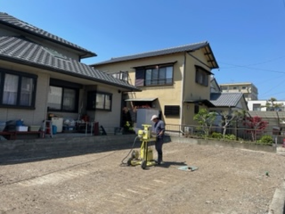 焼津市五ケ堀之内C様邸　地盤調査